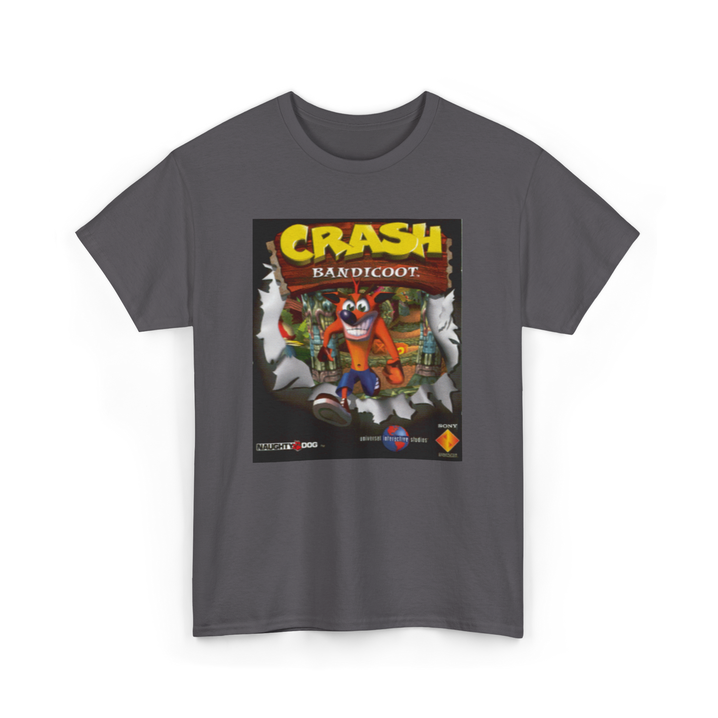 Crash Bandicoot Box Art Unisex T-Shirt