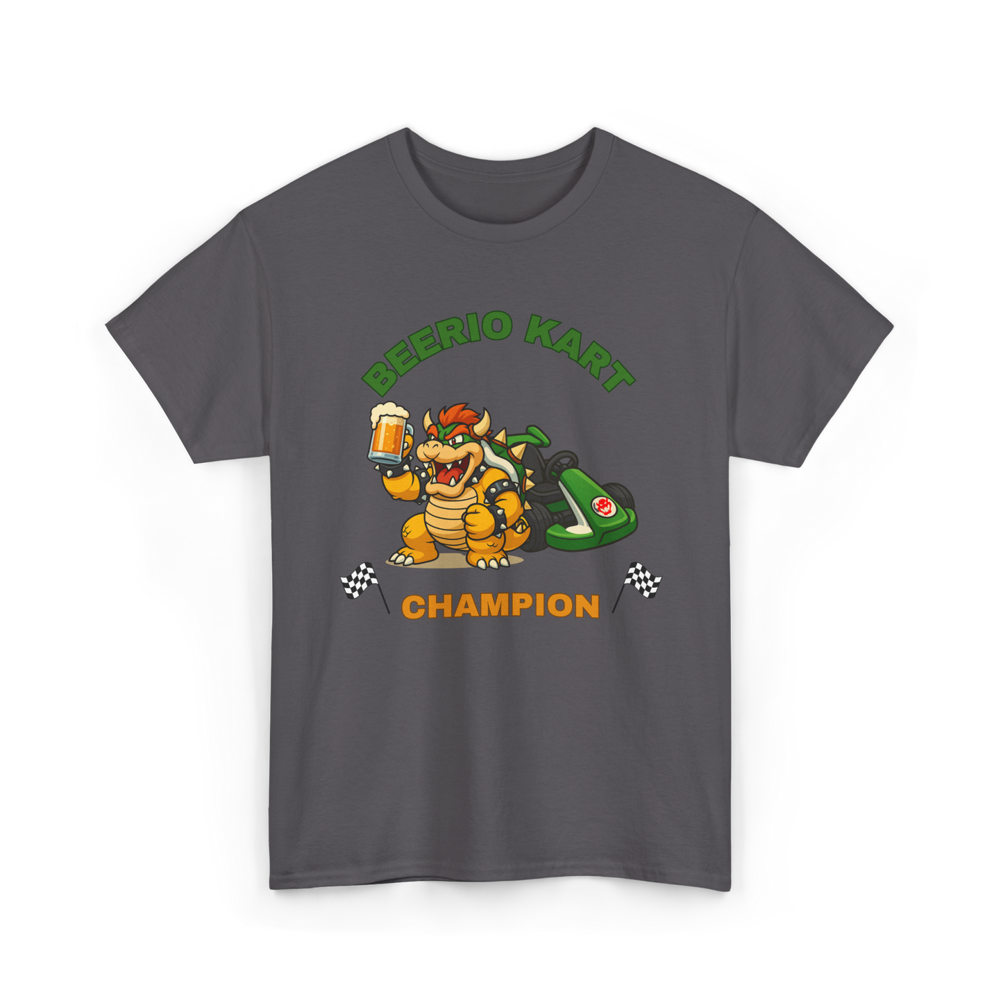 Bowser Beerio Kart Champion Unisex T-Shirt