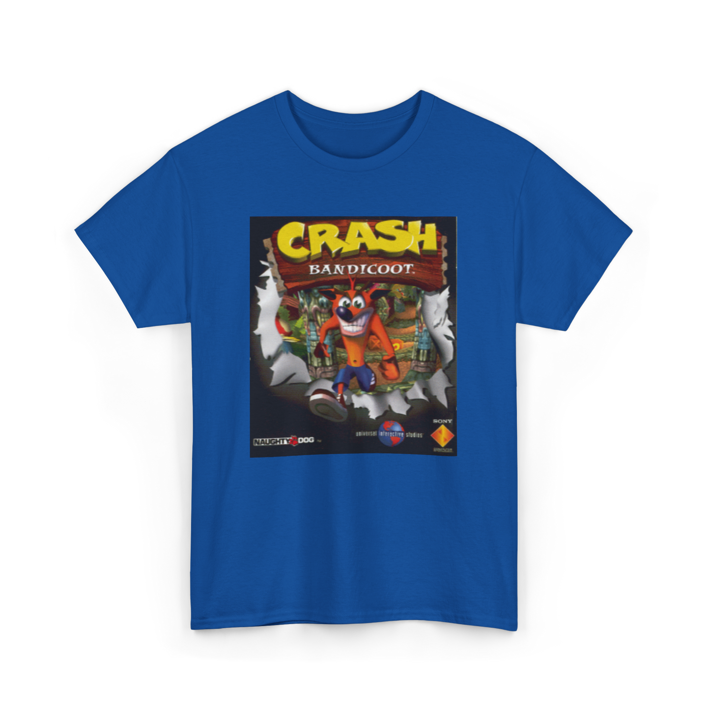 Crash Bandicoot Box Art Unisex T-Shirt
