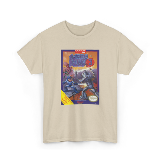 Mega Man 3 Box Art Unisex T-Shirt