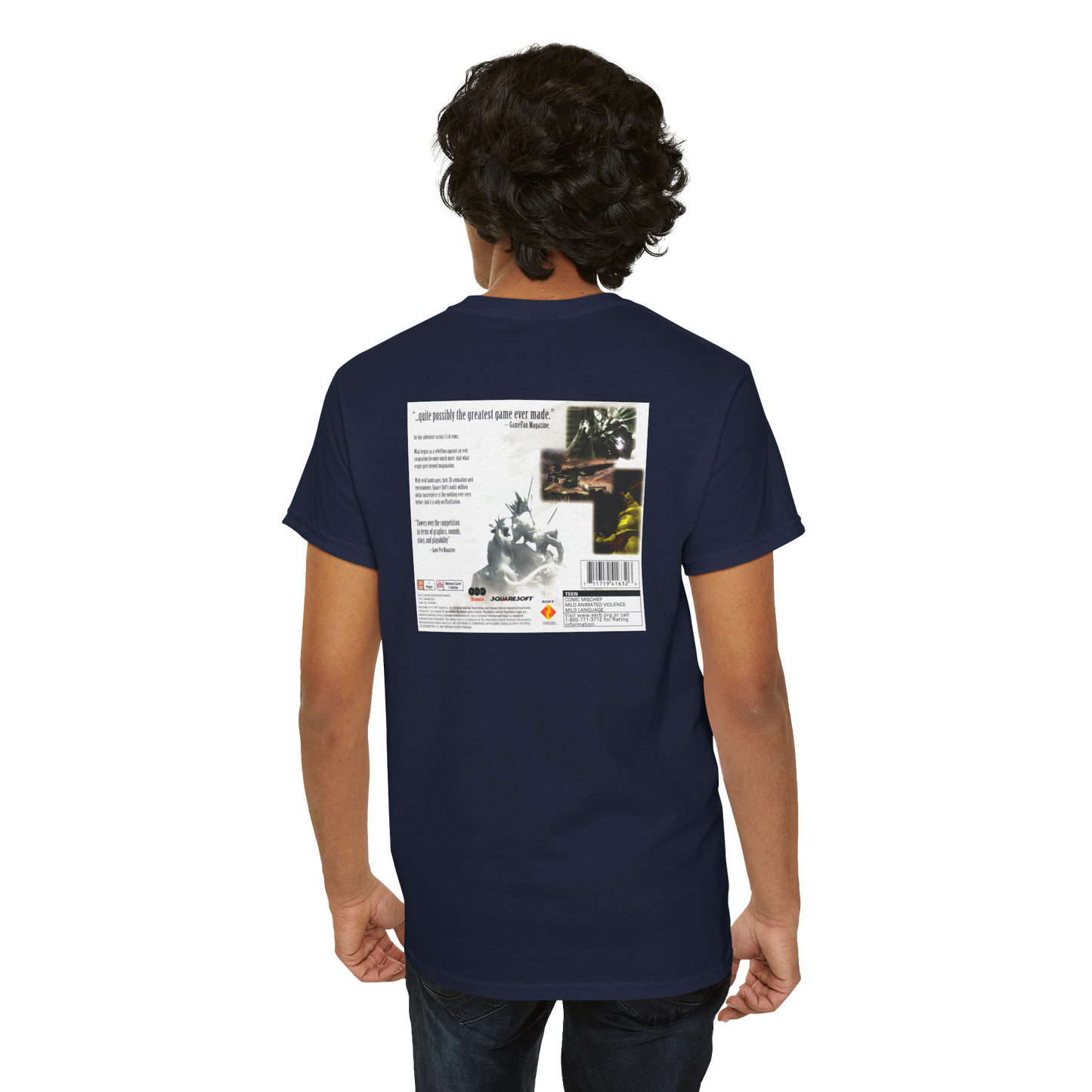 Final Fantasy VII Box Art Unisex T-Shirt