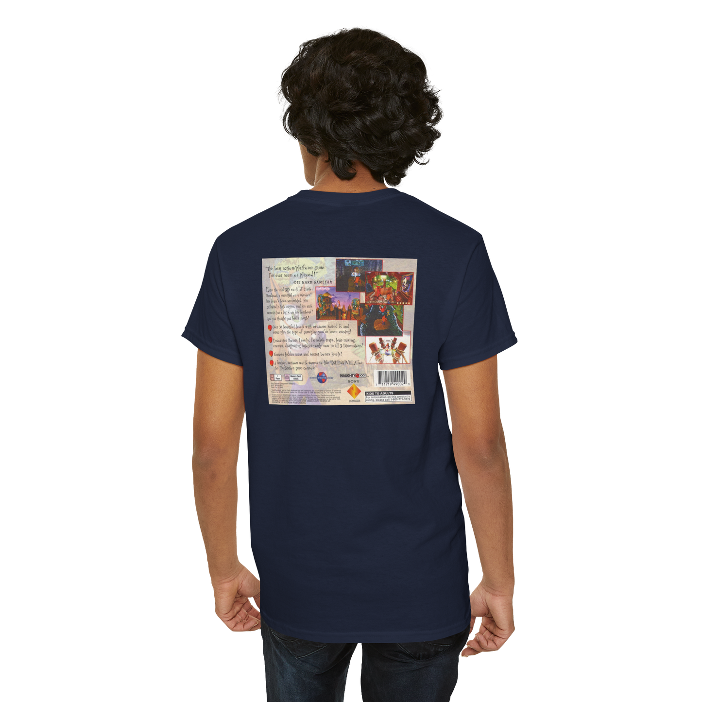 Crash Bandicoot Box Art Unisex T-Shirt