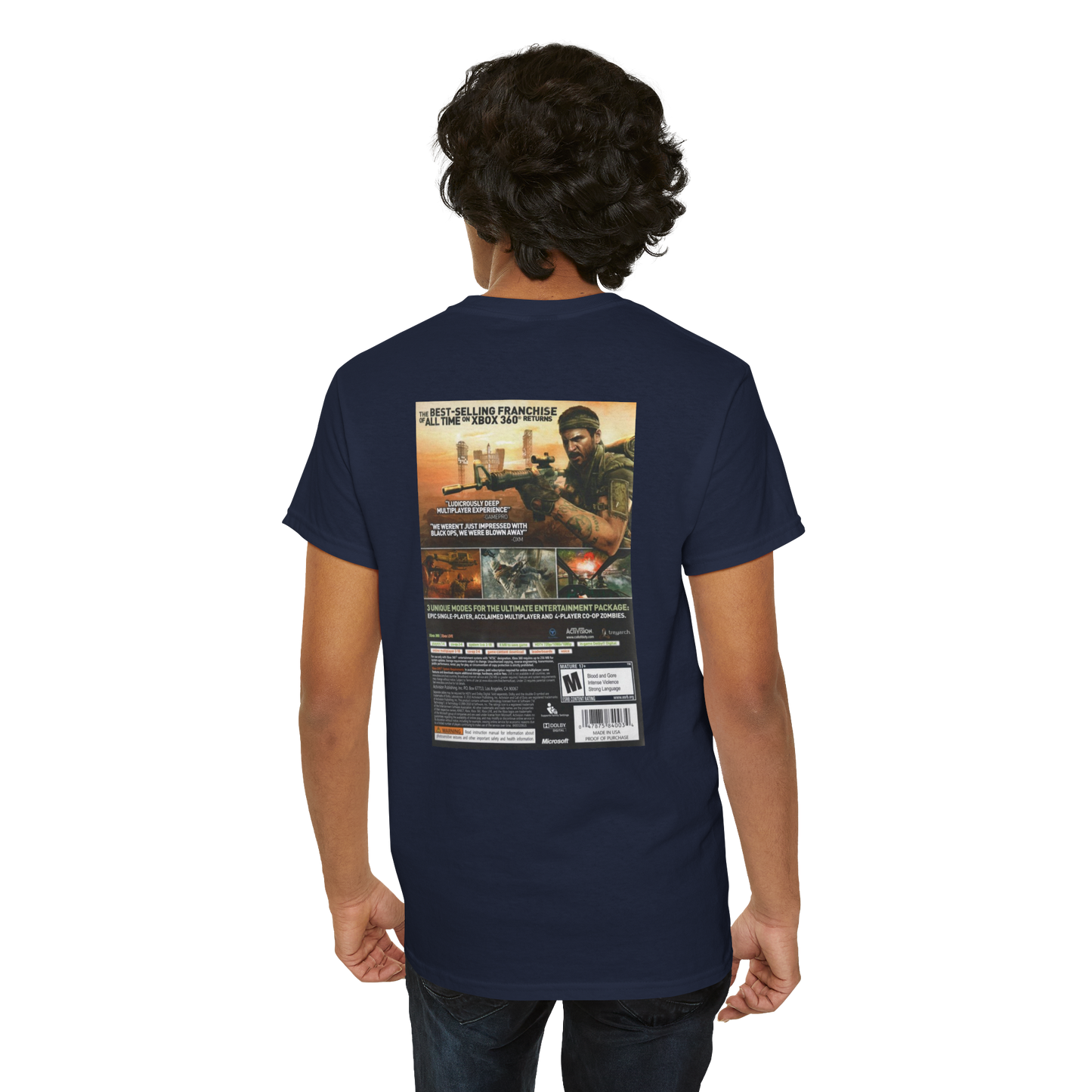 Call of Duty: Black Ops Box Art Unisex T-Shirt
