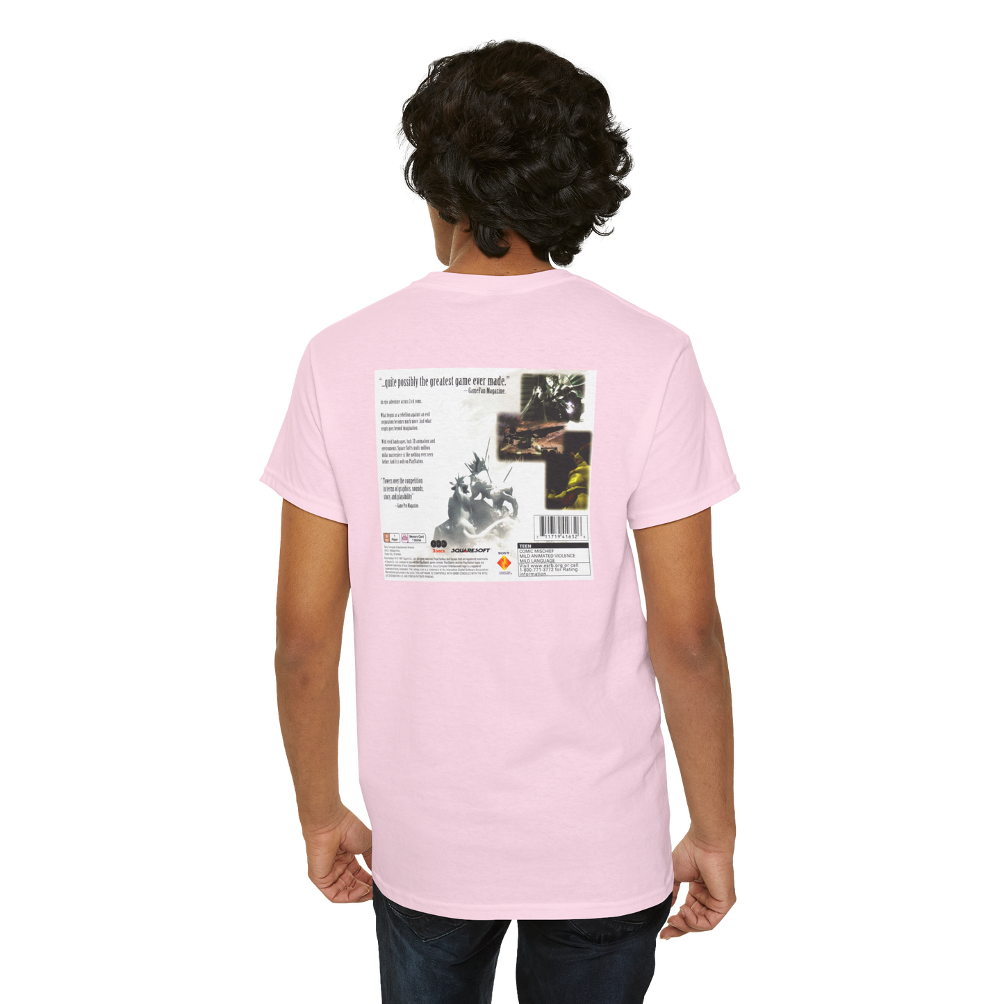 Final Fantasy VII Box Art Unisex T-Shirt