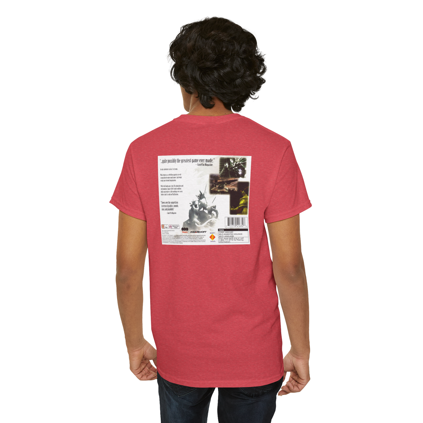 Final Fantasy VII Box Art Unisex T-Shirt