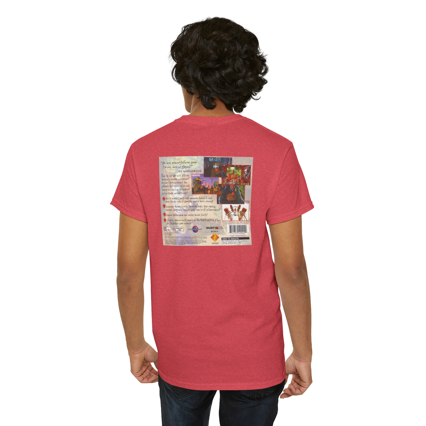 Crash Bandicoot Box Art Unisex T-Shirt