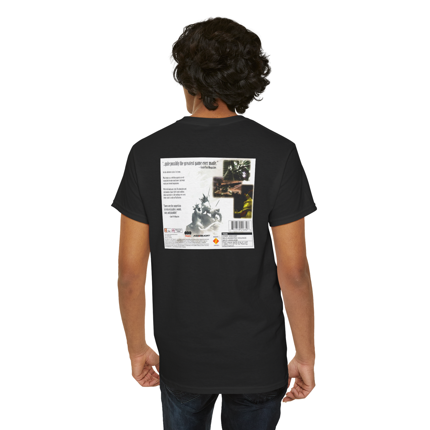 Final Fantasy VII Box Art Unisex T-Shirt