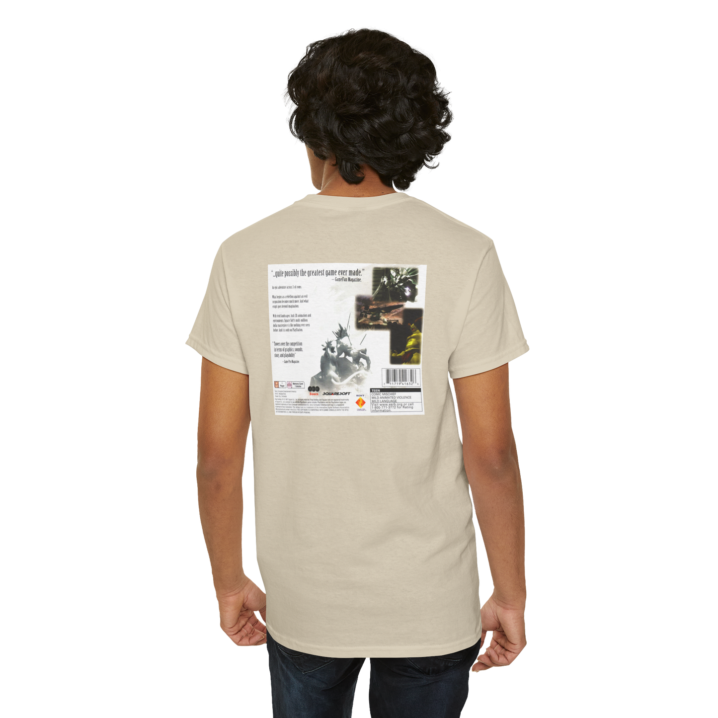 Final Fantasy VII Box Art Unisex T-Shirt