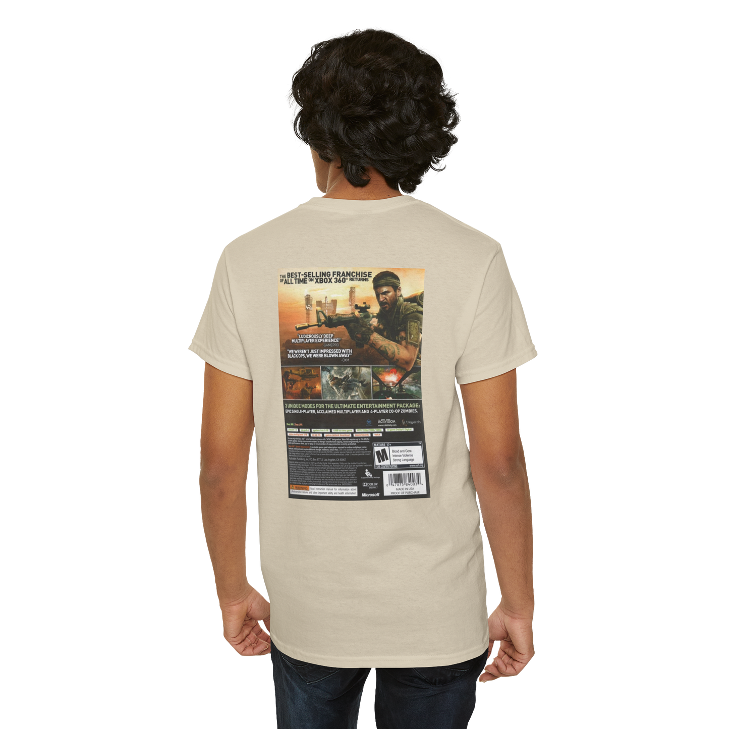Call of Duty: Black Ops Box Art Unisex T-Shirt