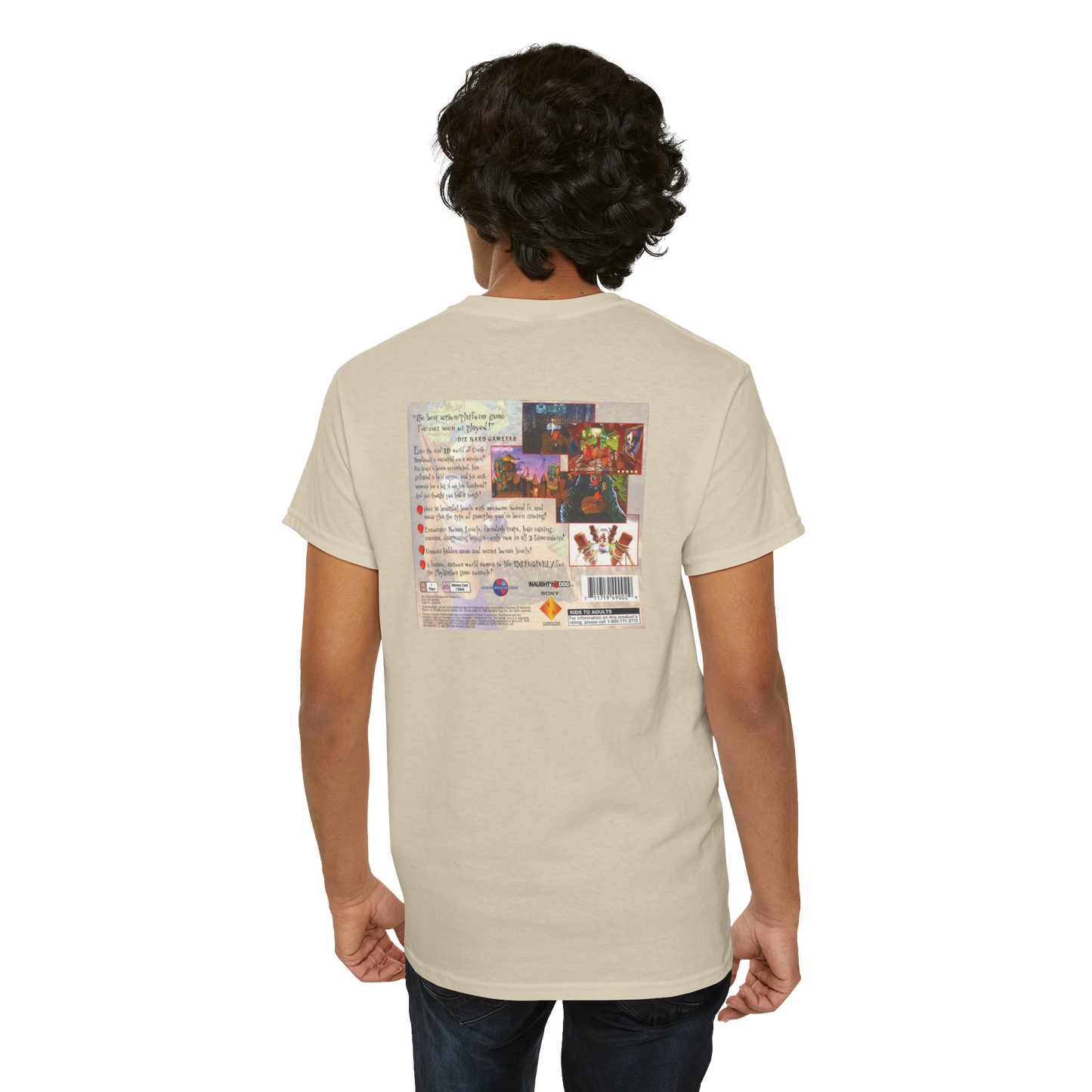 Crash Bandicoot Box Art Unisex T-Shirt