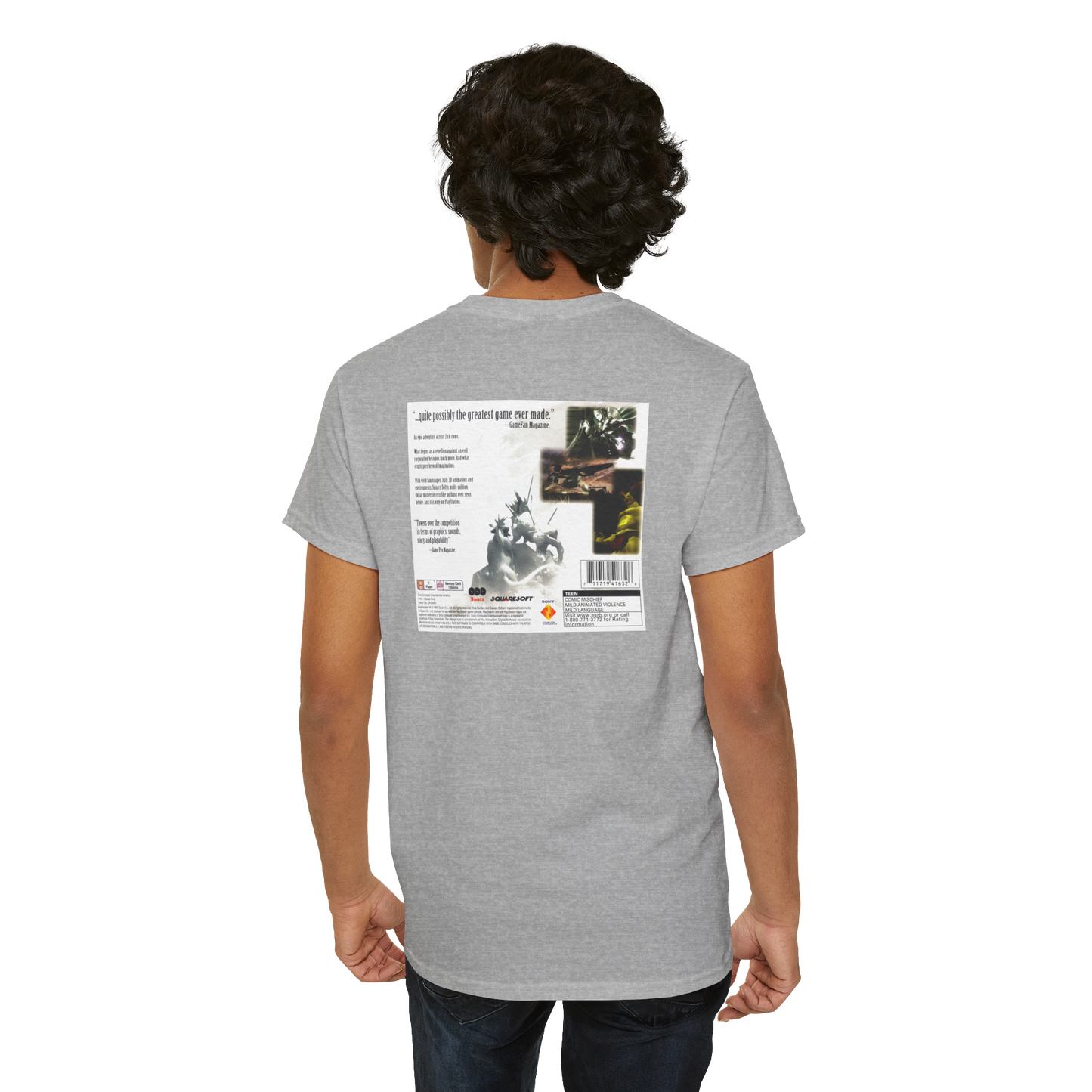 Final Fantasy VII Box Art Unisex T-Shirt