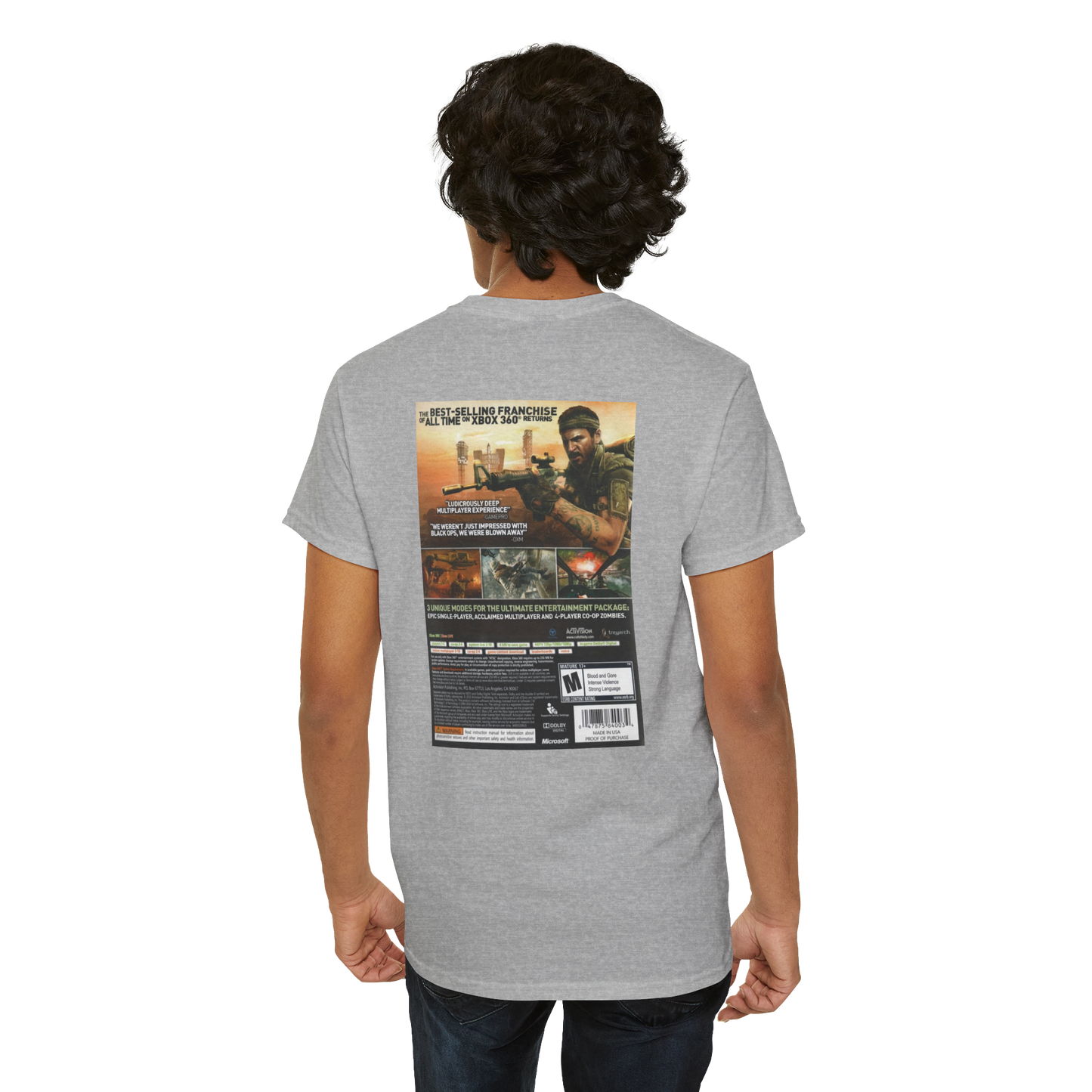 Call of Duty: Black Ops Box Art Unisex T-Shirt