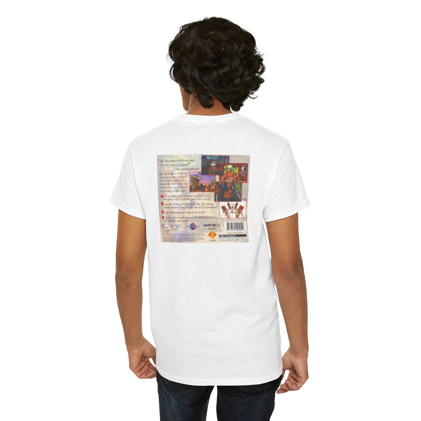Crash Bandicoot Box Art Unisex T-Shirt