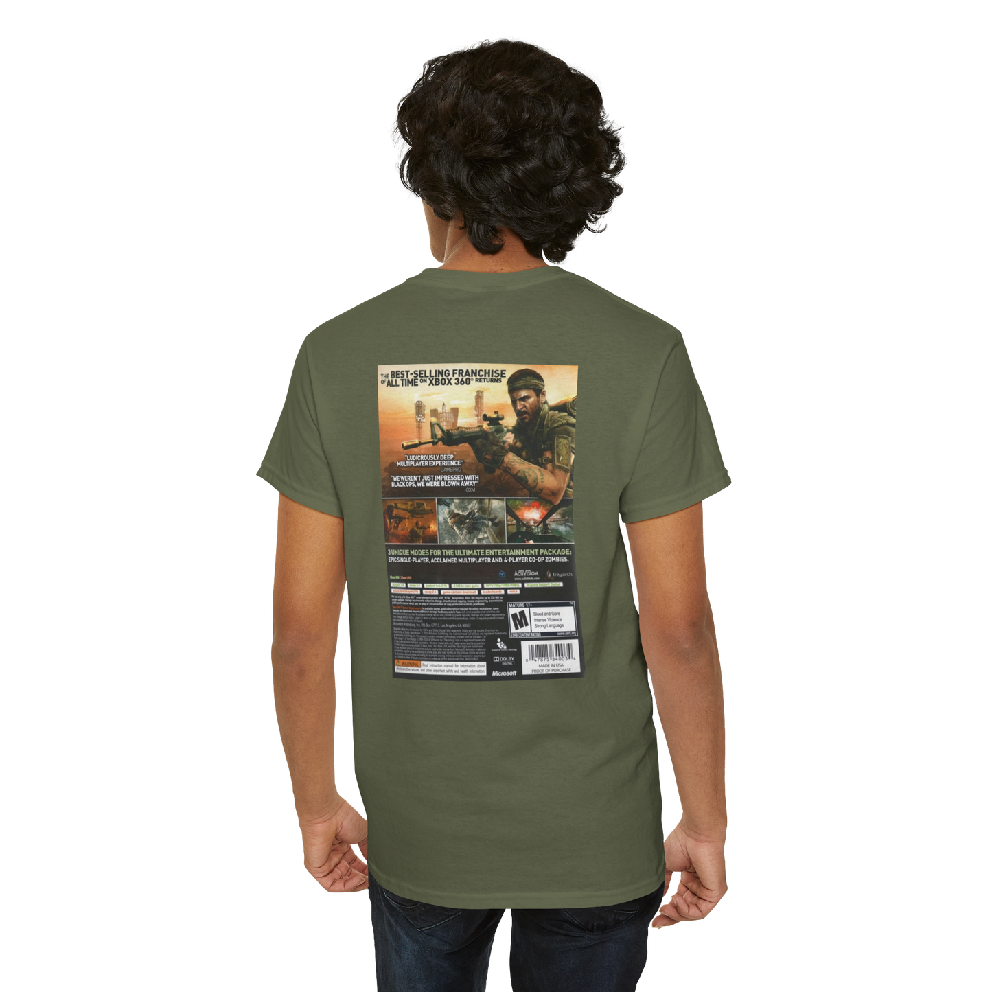 Call of Duty: Black Ops Box Art Unisex T-Shirt