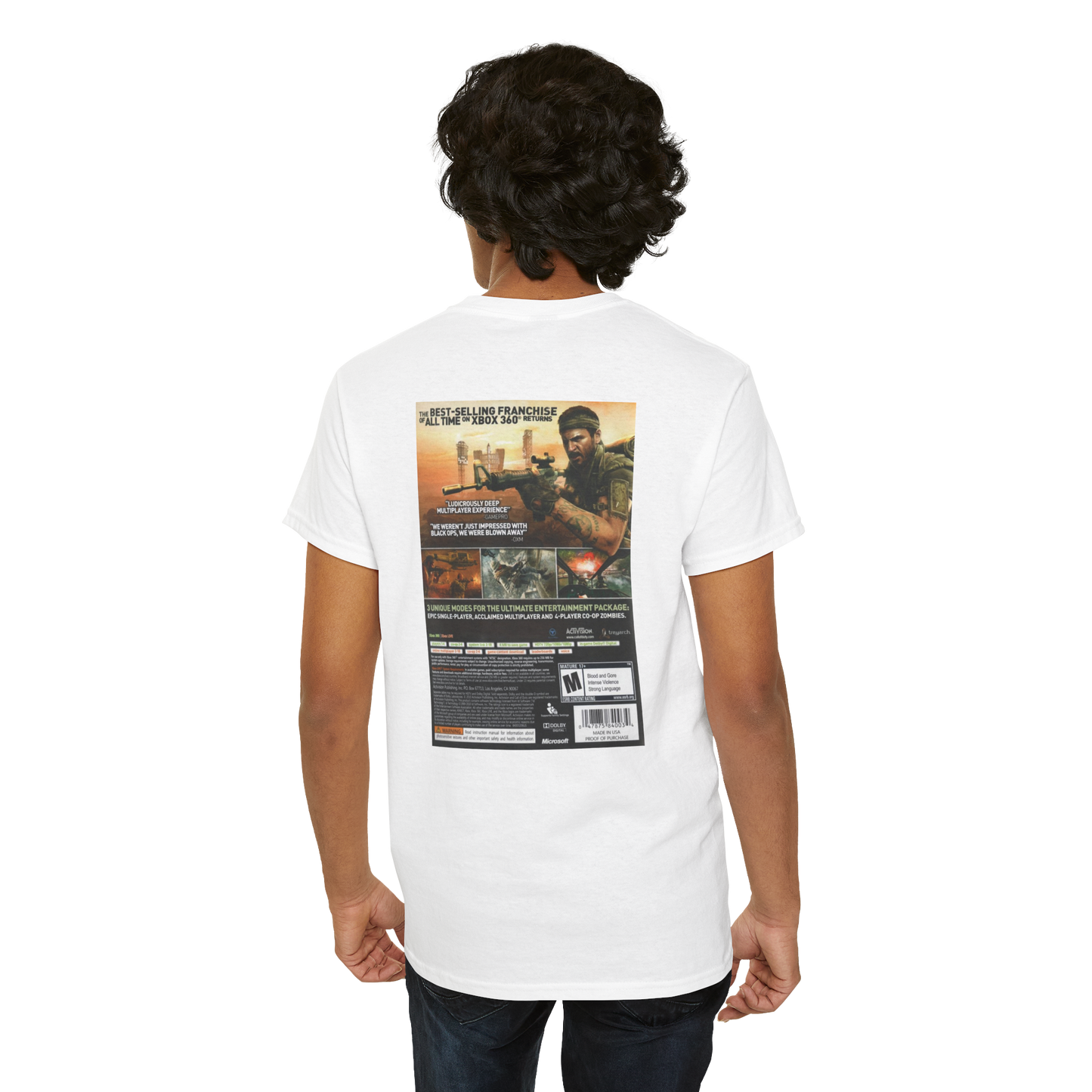 Call of Duty: Black Ops Box Art Unisex T-Shirt