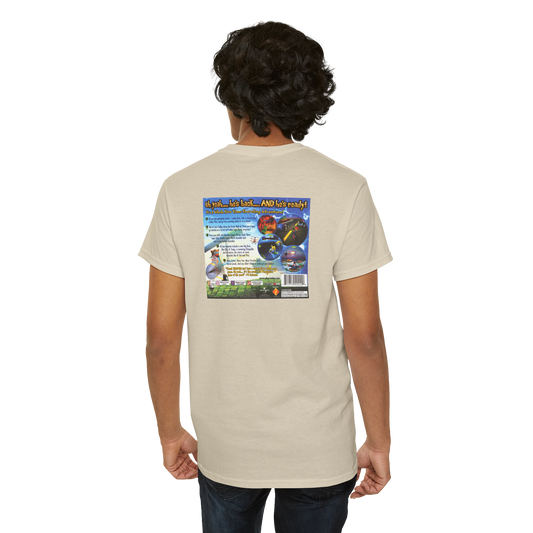Crash Bandicoot: Warped Box Art Unisex T-Shirt
