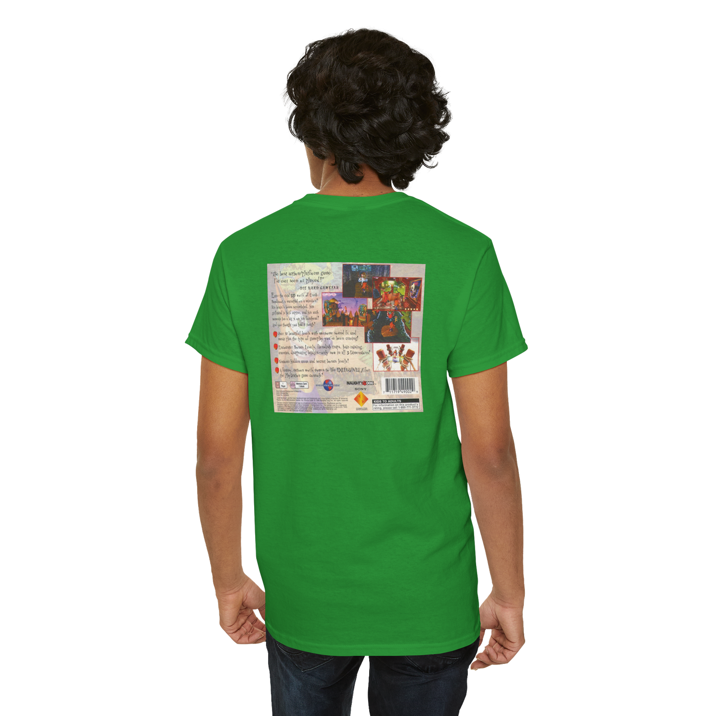 Crash Bandicoot Box Art Unisex T-Shirt