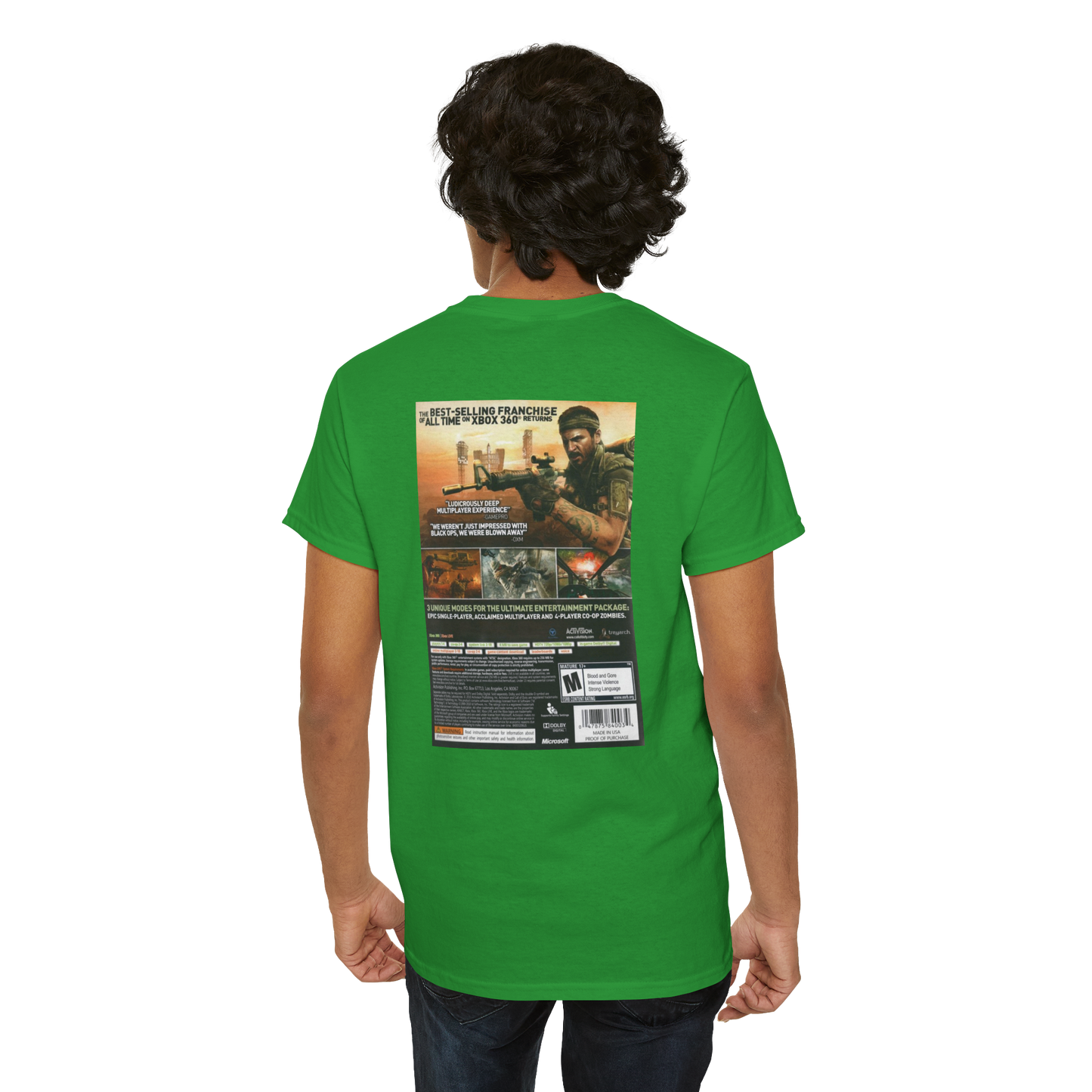 Call of Duty: Black Ops Box Art Unisex T-Shirt
