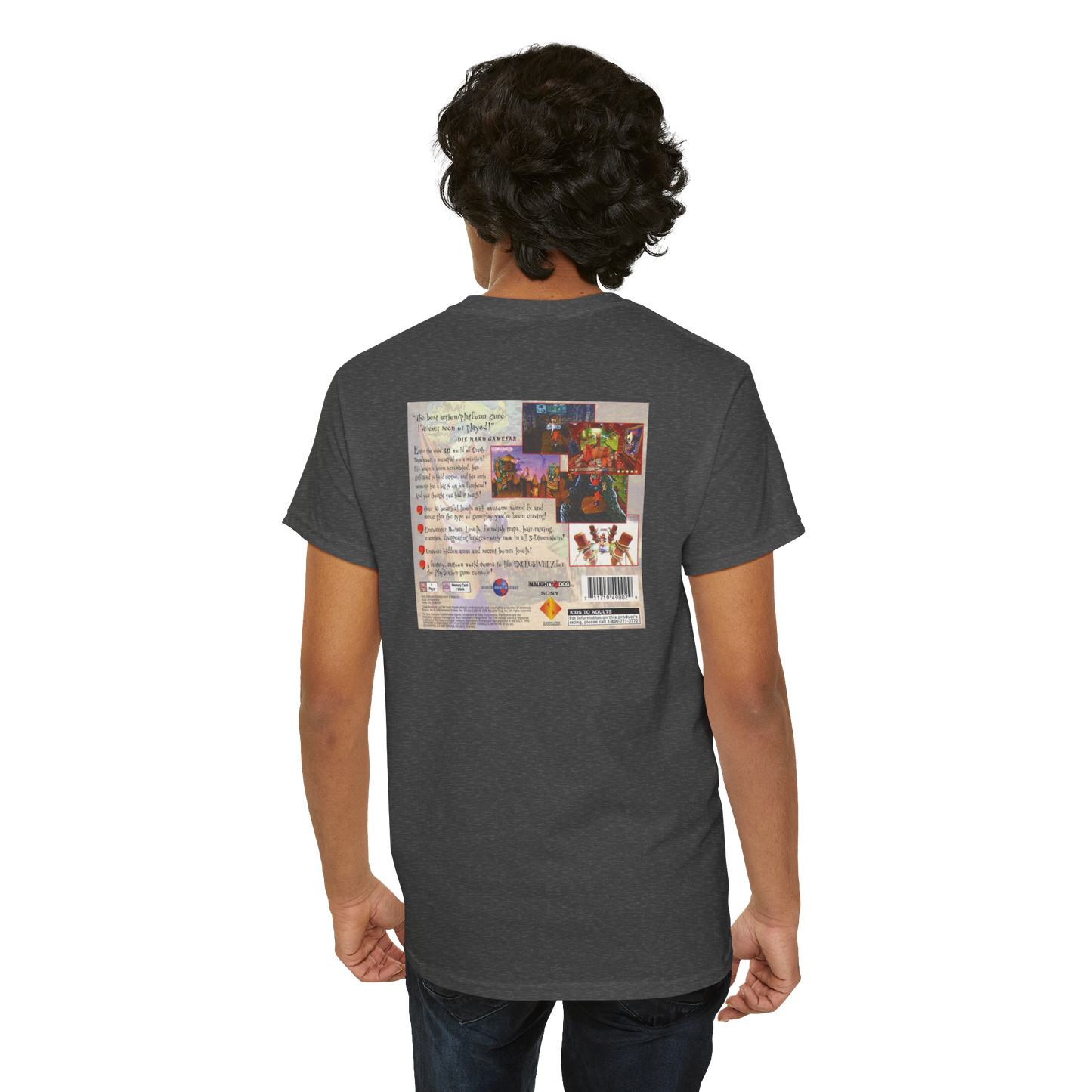 Crash Bandicoot Box Art Unisex T-Shirt