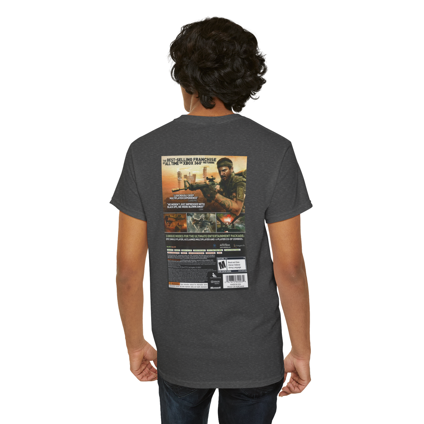 Call of Duty: Black Ops Box Art Unisex T-Shirt