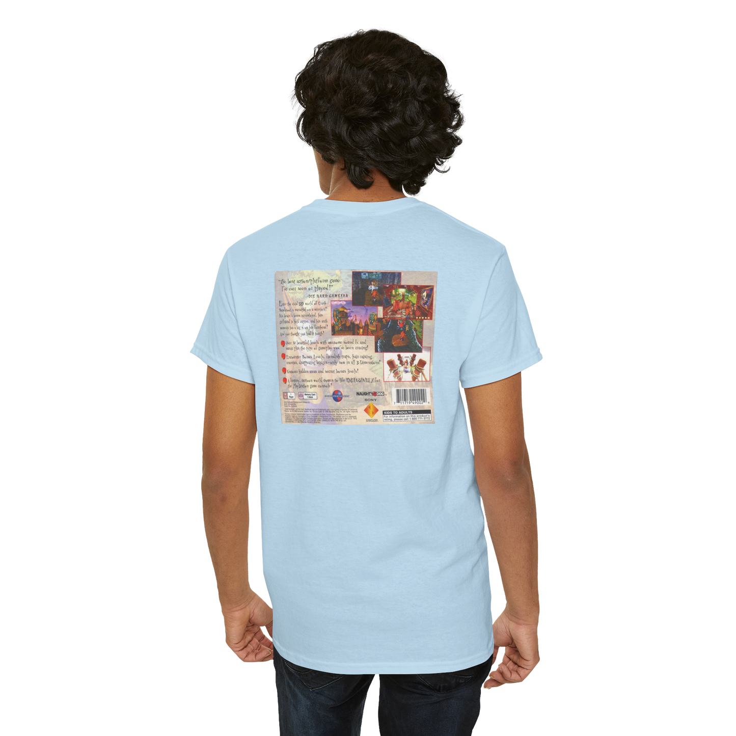 Crash Bandicoot Box Art Unisex T-Shirt