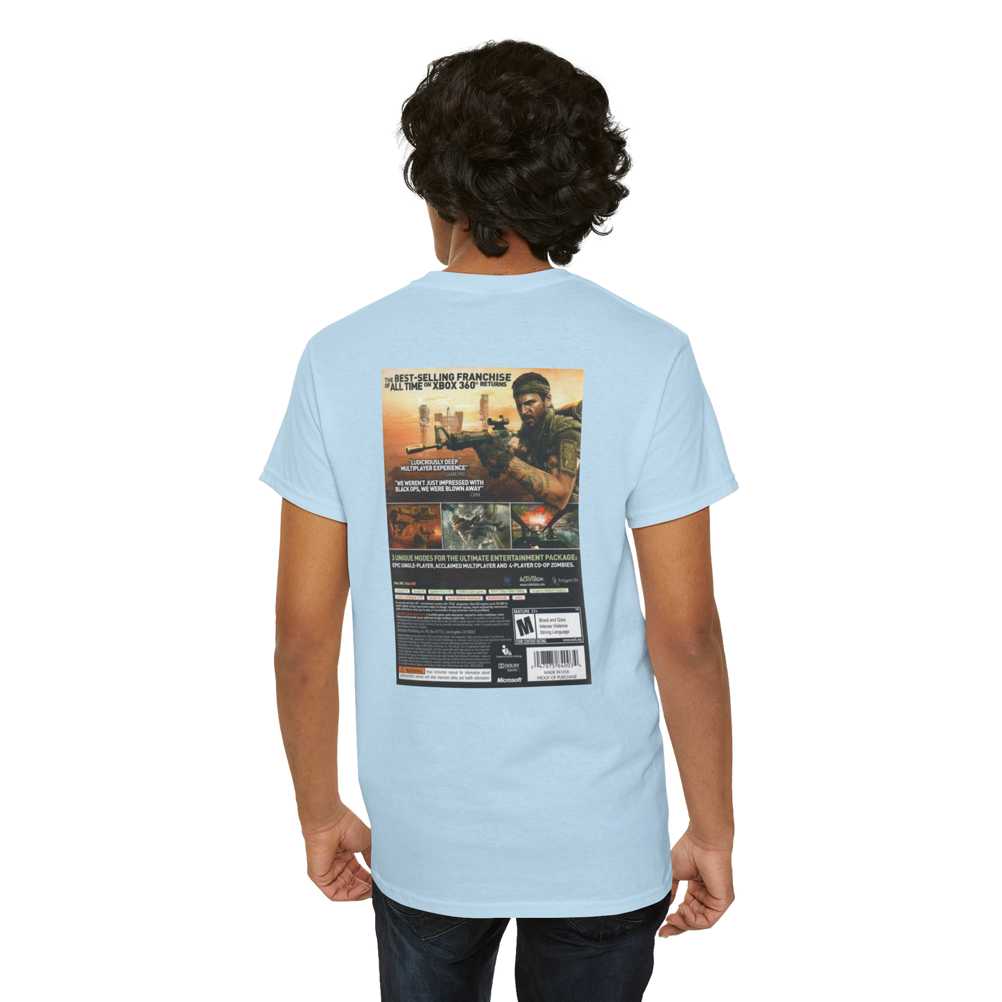 Call of Duty: Black Ops Box Art Unisex T-Shirt