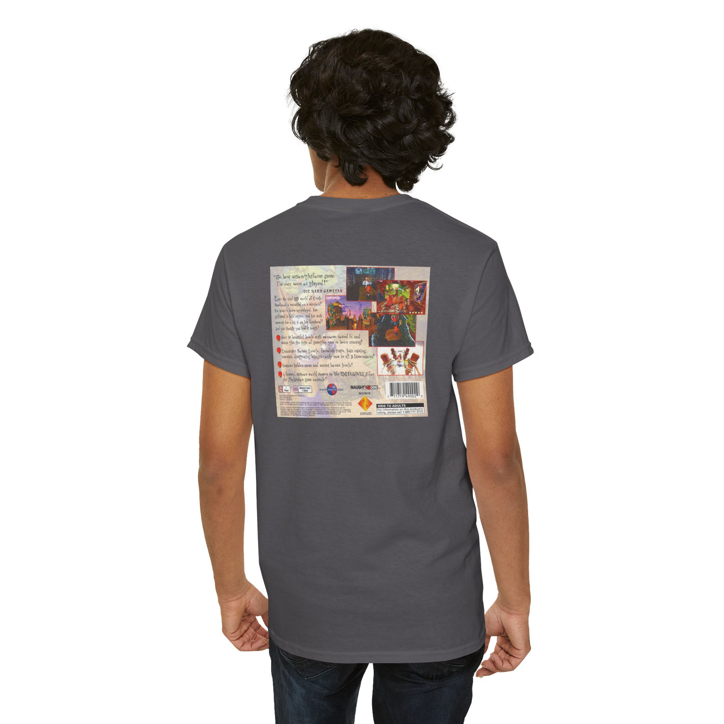 Crash Bandicoot Box Art Unisex T-Shirt