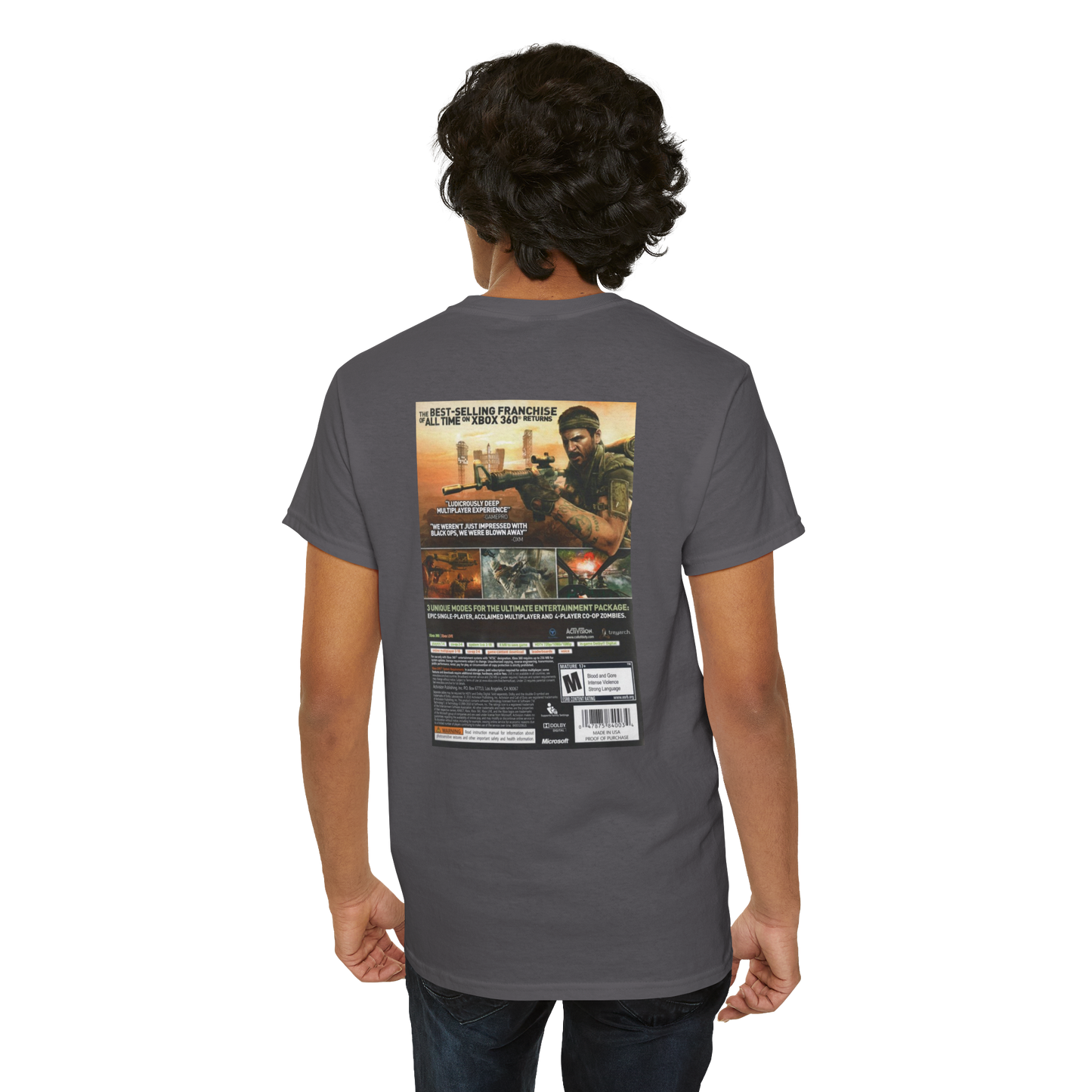 Call of Duty: Black Ops Box Art Unisex T-Shirt