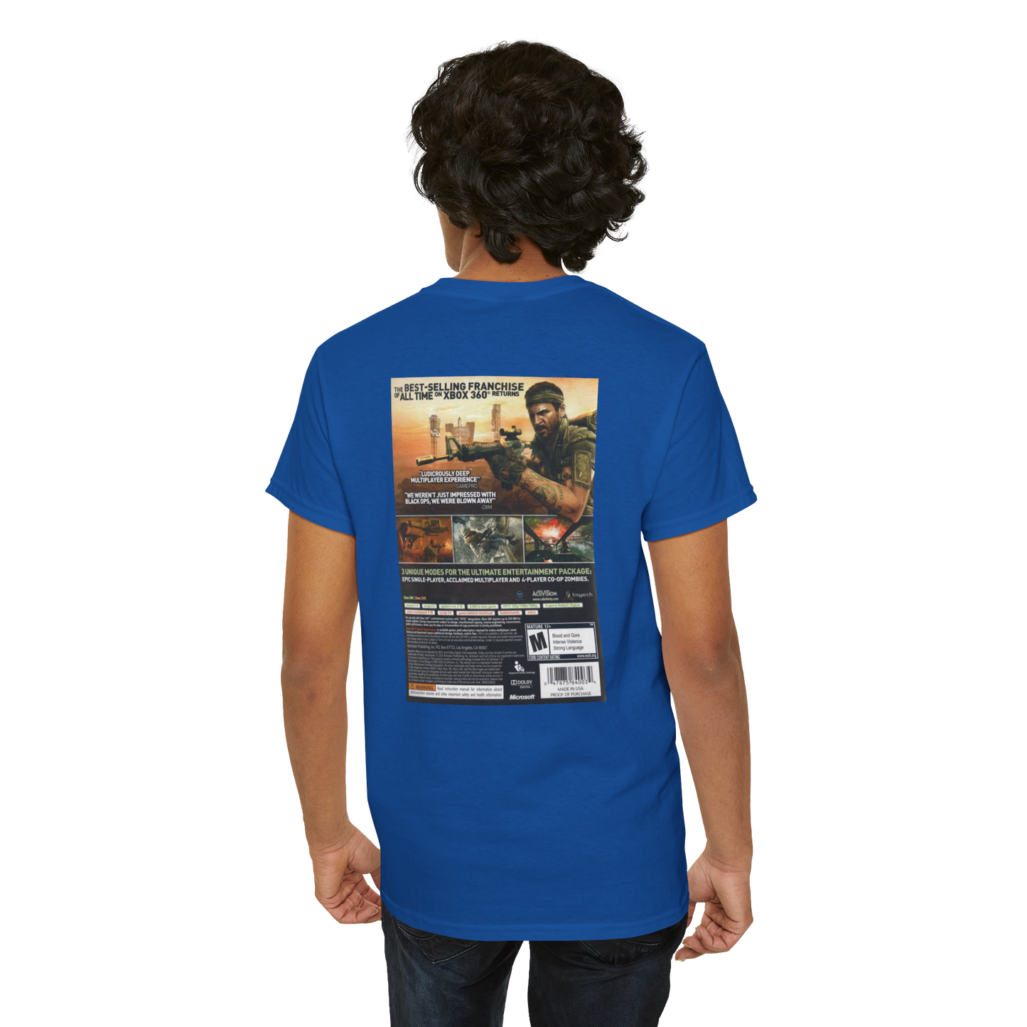Call of Duty: Black Ops Box Art Unisex T-Shirt