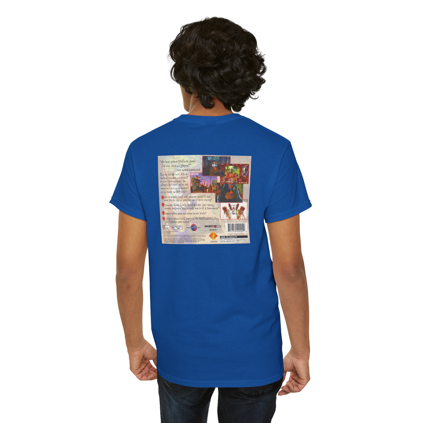 Crash Bandicoot Box Art Unisex T-Shirt