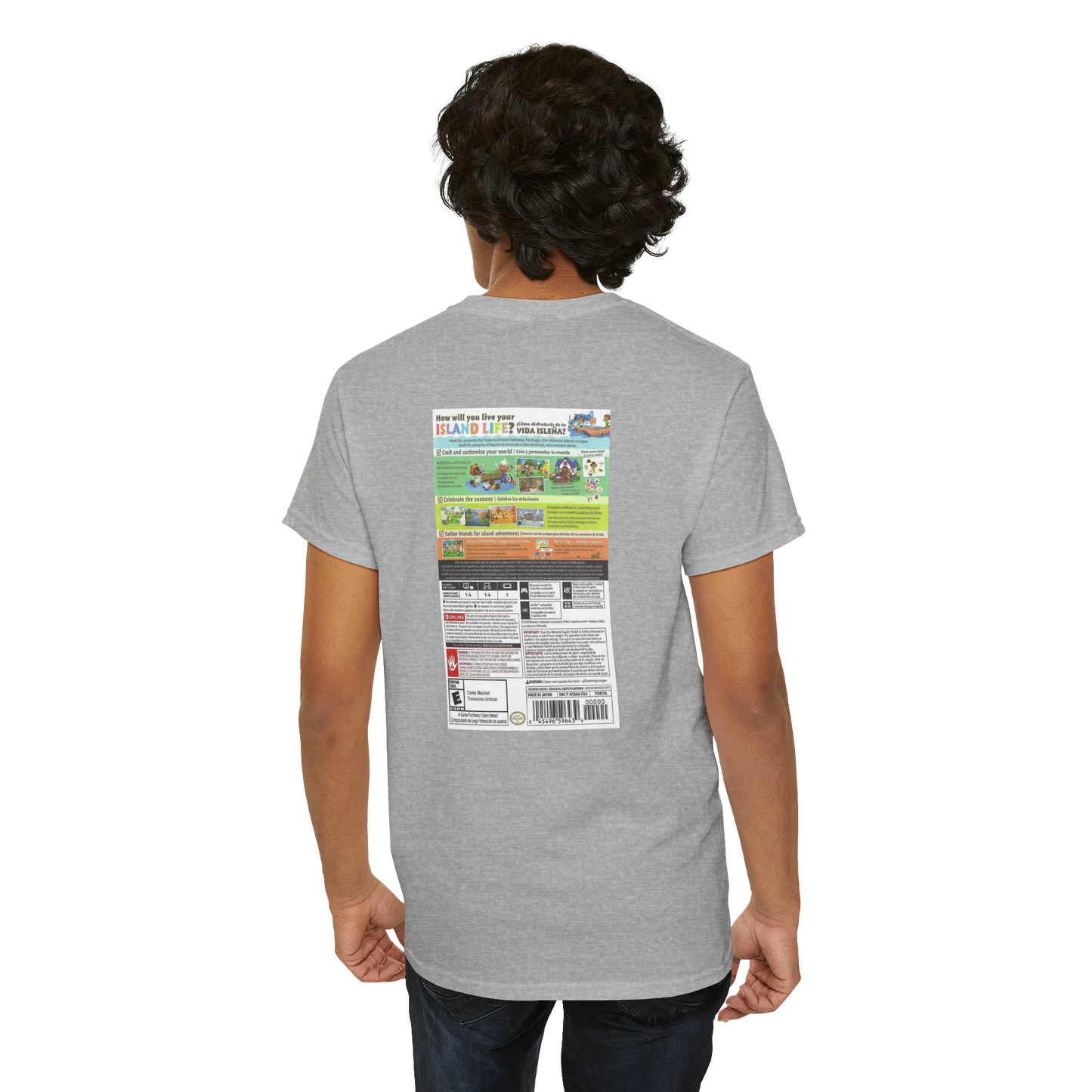 Animal Crossing: New Horizons Box Art Unisex T-Shirt