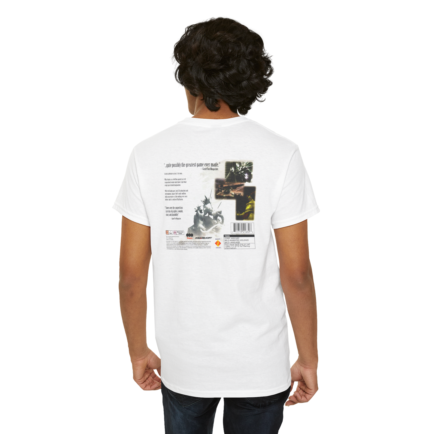 Final Fantasy VII Box Art Unisex T-Shirt